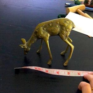 brass deer